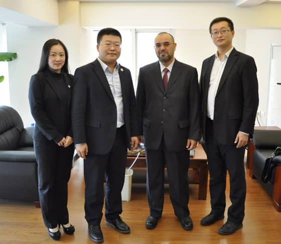 Mr. Alzari, Chairman of the United Advocates, visited Shanghai office of Beijing Yingke Law Firm
