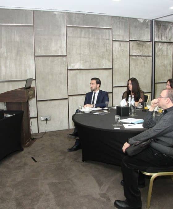 Partner Maria Rubert spoke about the new UAE labor regulations at a business breakfast organised by the Spanish Business Council at Melia Hotel, Dubai.