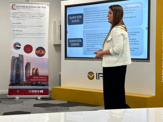 Ms Maria Lorenza Cremaschi, senior associate (Spanish Desk) at United Advocates, spoke about the following topics at the event organized by the Spanish Business Council on the new Corporate Tax.